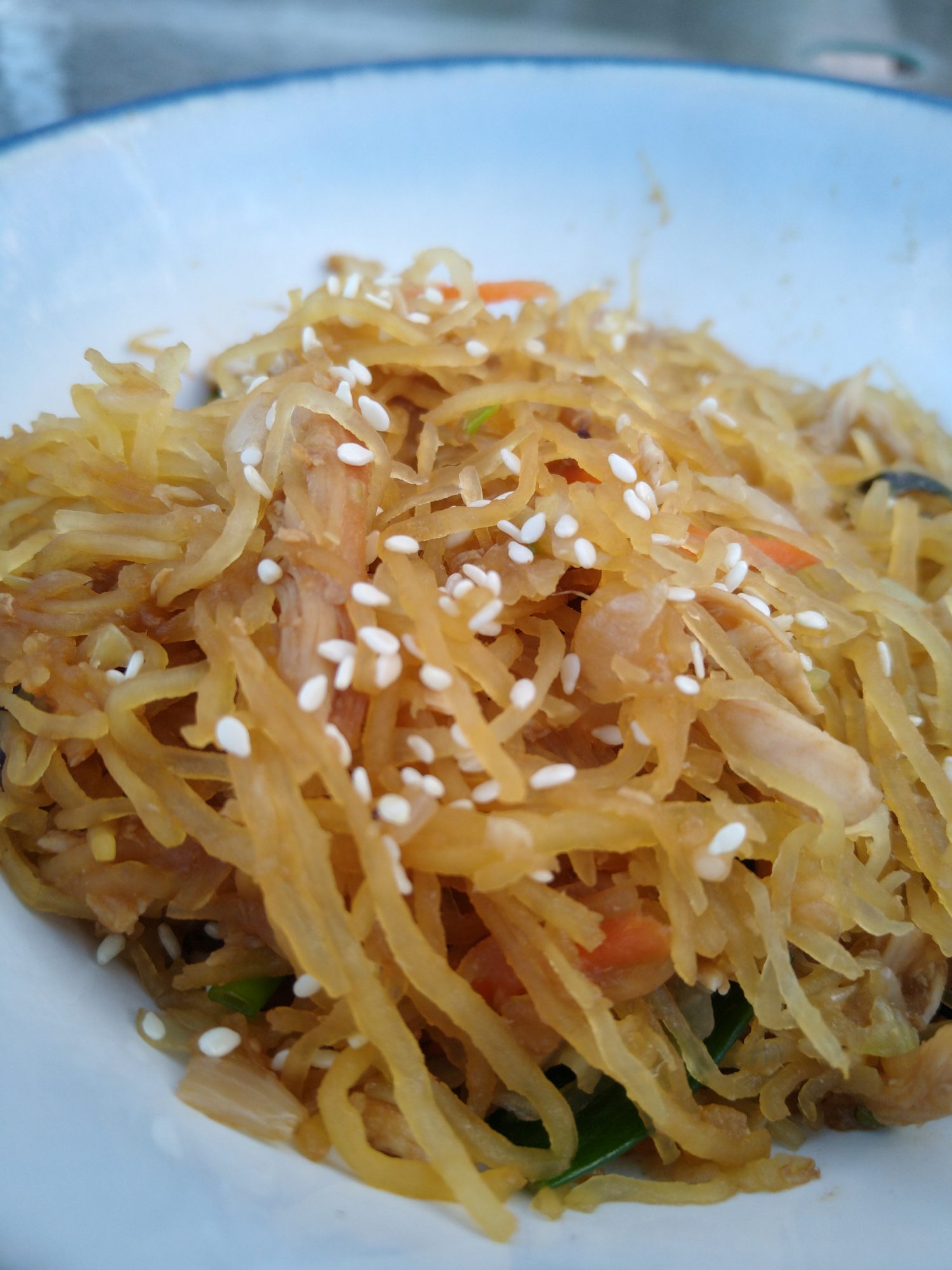 Spaghetti Squash Chow Mein – Let's Share Recipes!