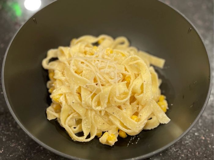 Fettuccine Parm Pasta Salad (like Souper Salad&#8217;s!)-image